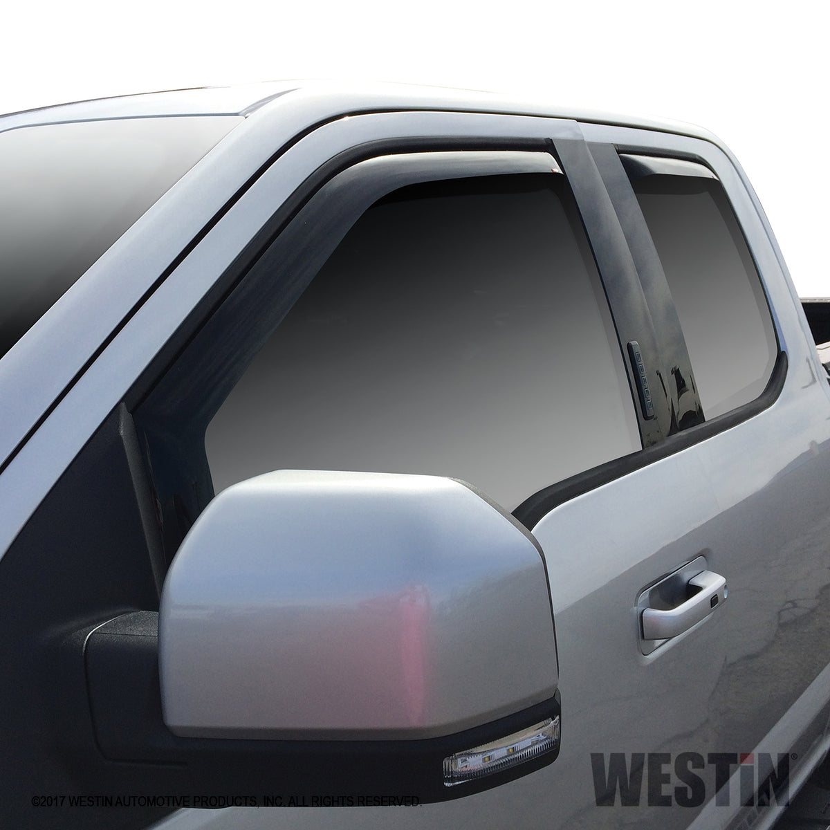 Westin In Channel Wind Deflector 4pc 2015-2024 Ford F-150 SuperCab