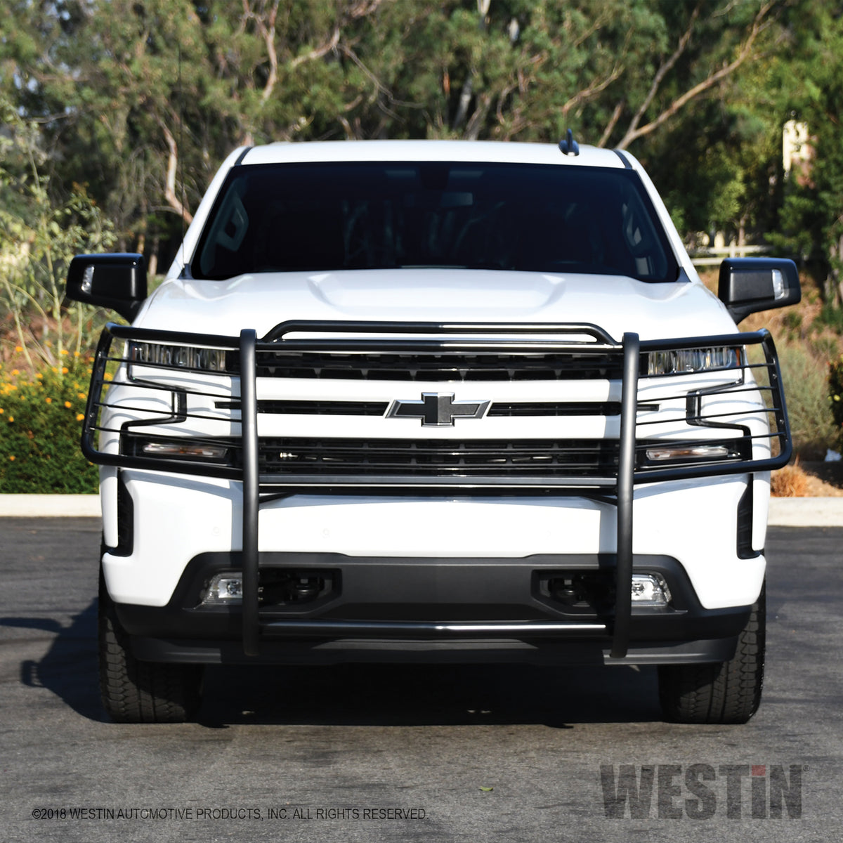 Westin Sportsman Grille Guard 2019-2024 Chevy Silverado 1500