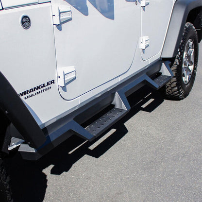 Westin HDX Drop Nerf Steps 2007-2018 Jeep Wrangler JK 4dr