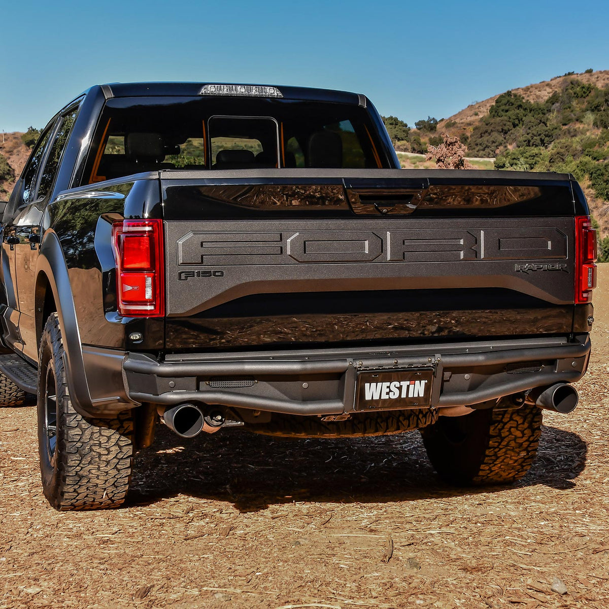 Westin Outlaw Rear Bumper 2017-2020 Ford F-150 Raptor