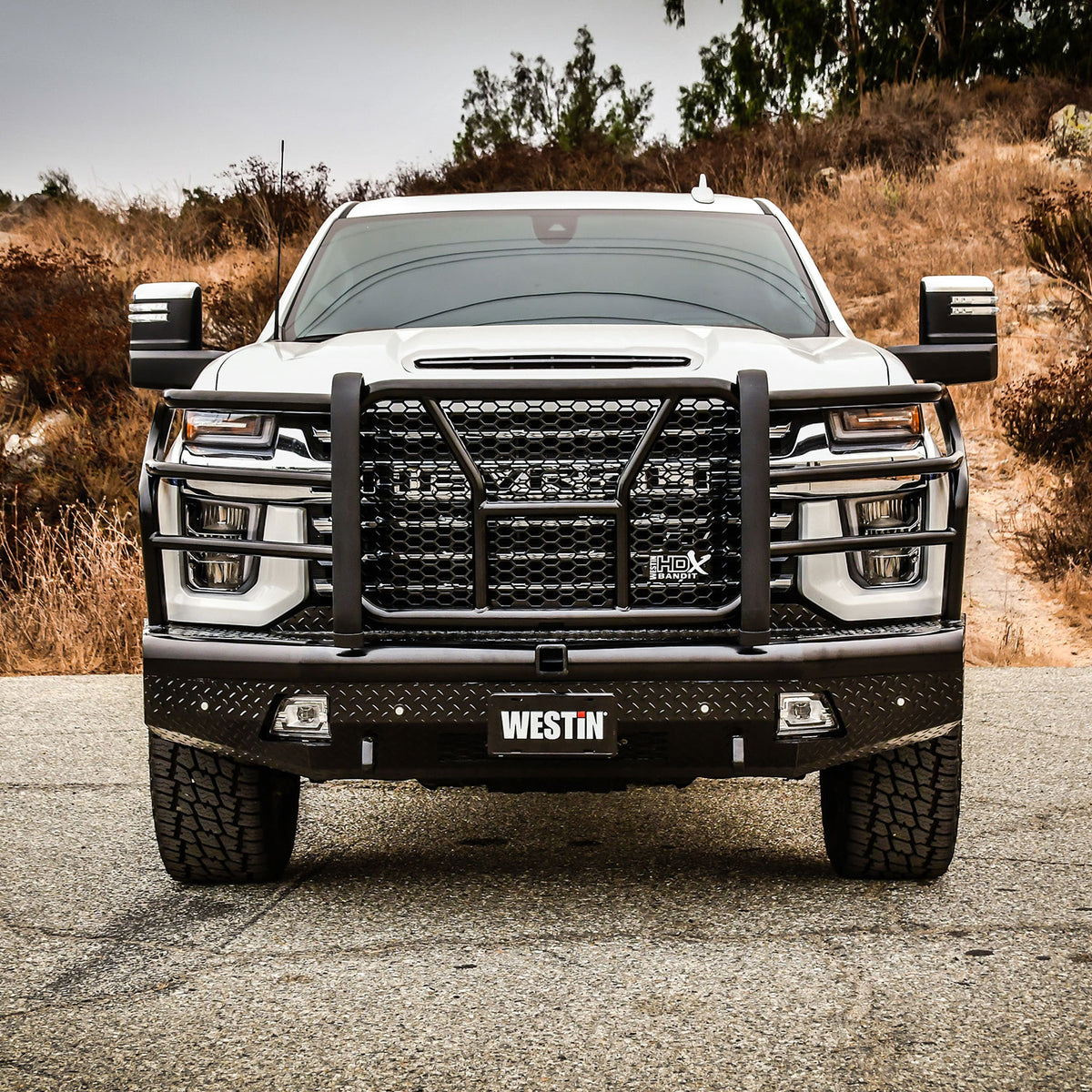 Westin HDX Bandit Front Bumper 2020-2023 Chevy Silverado 2500/3500
