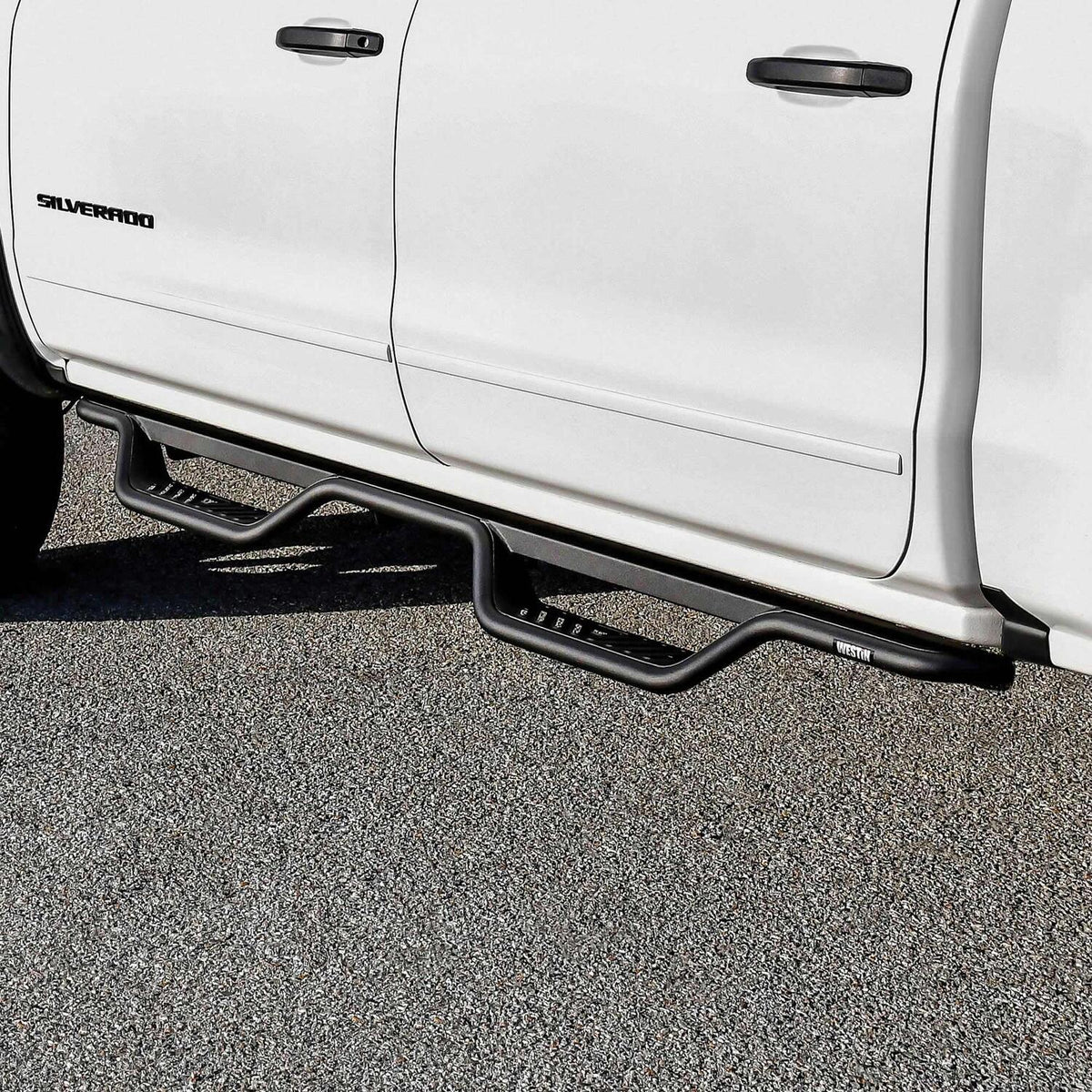 Westin Outlaw Drop Nerf Steps 2014-2018 Chevy/GMC Silverado/Sierra 1500 Crew Cab (Rocker Mount)