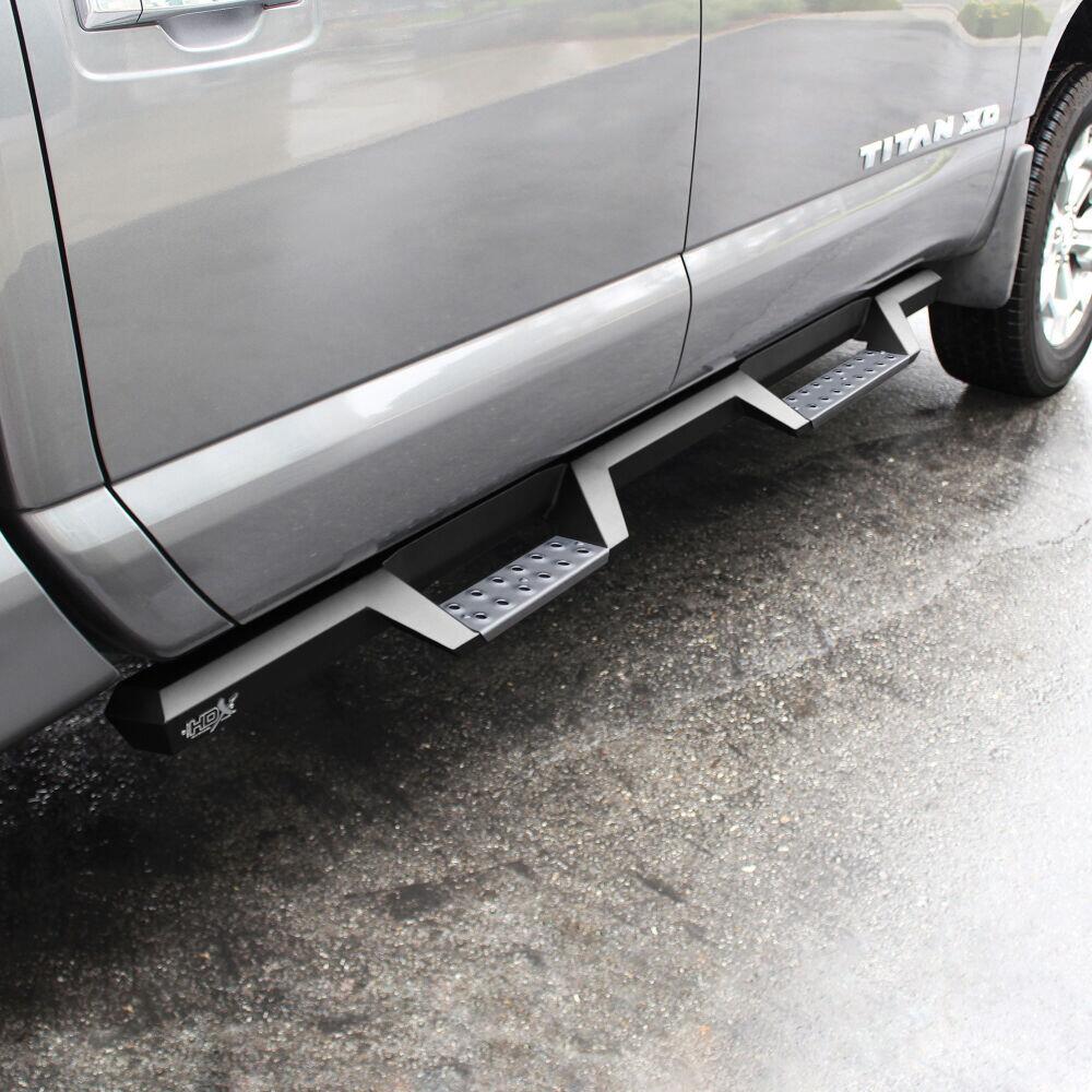 Westin HDX Stainless Drop Nerf Steps 2016-2024 Nissan Titan XD Crew Cab