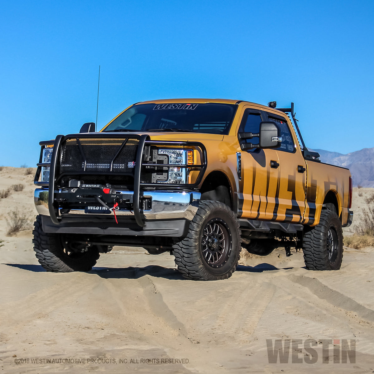 Westin HDX Winch Mount Grille Guard 2017-2019 Ford F-250/350