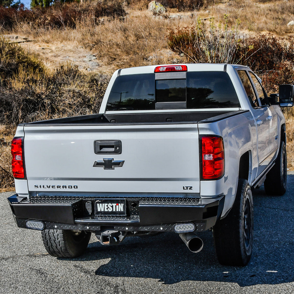 Westin HDX Bandit Rear Bumper 2015-2019 Chevy Silverado/Sierra 2500-3500