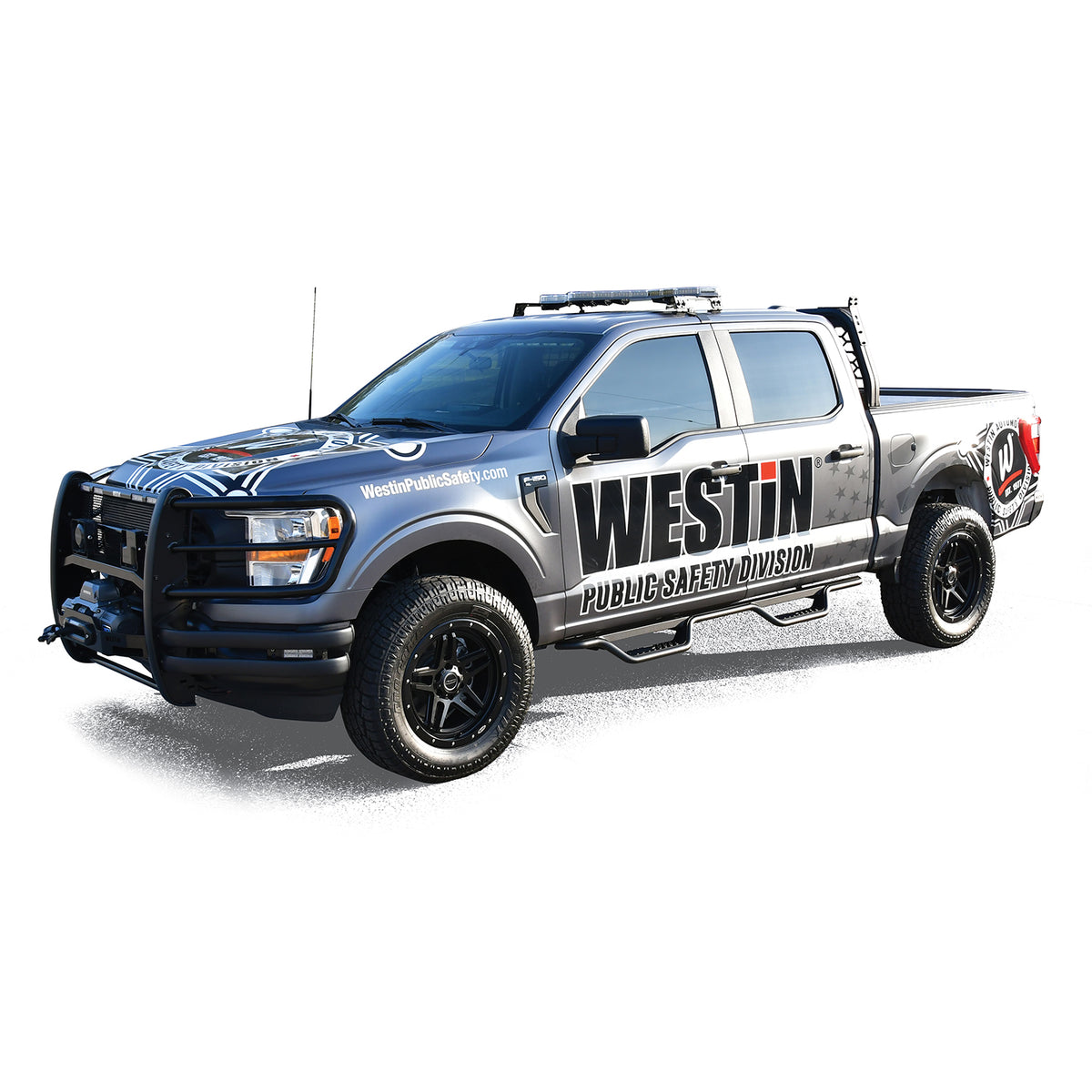 Westin Outlaw Drop Nerf Steps 2015-2024 Ford F-150 SuperCrew