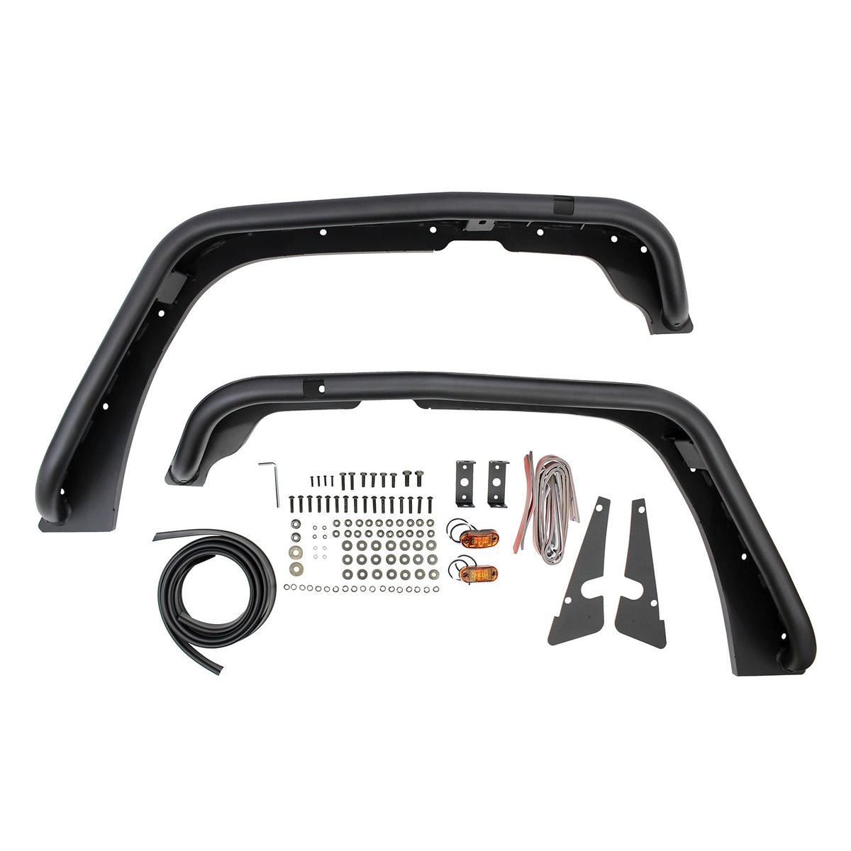 Westin Tube Fenders - Front 2007-2018 Jeep Wrangler JK
