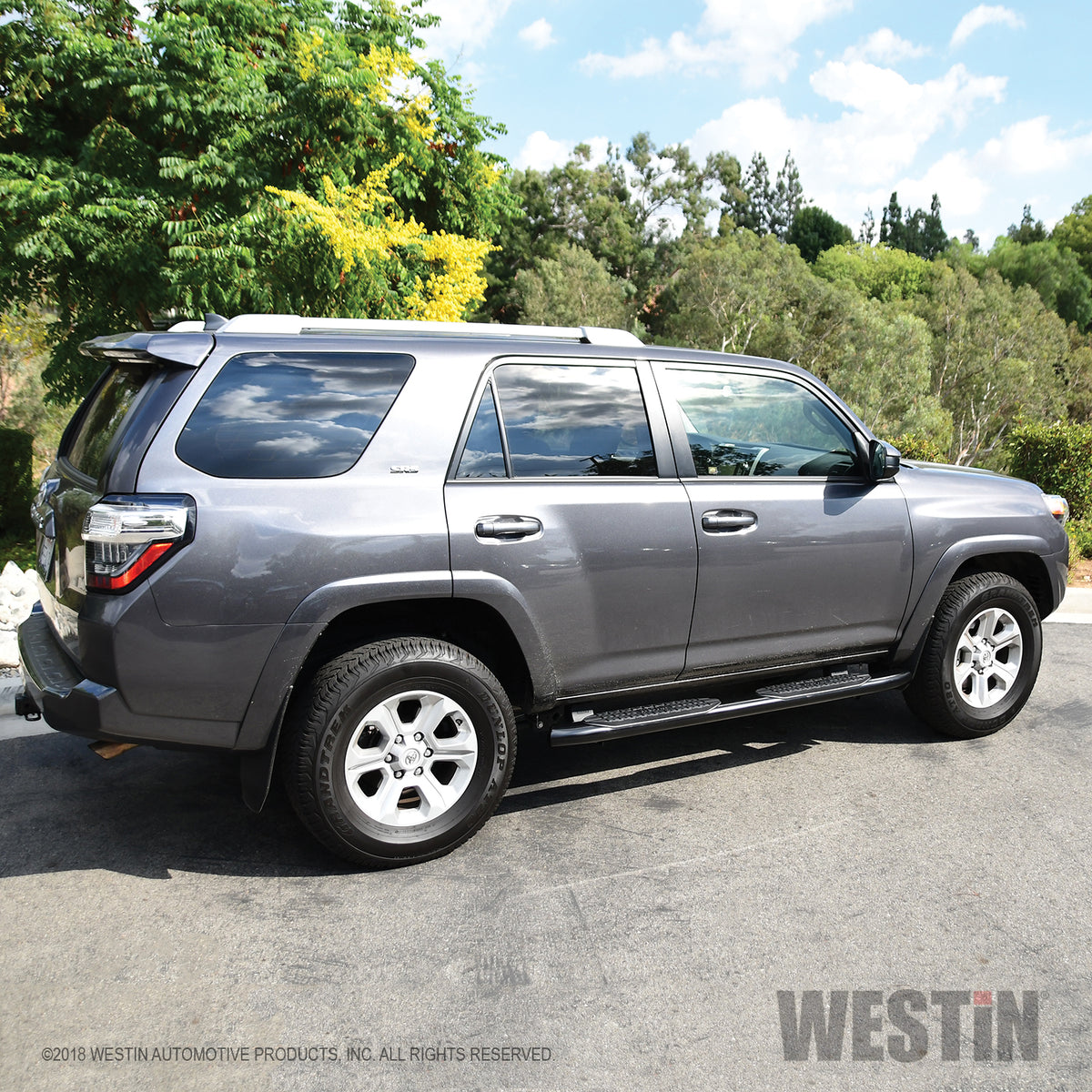 Westin PRO TRAXX 5 Nerf Steps 2014-2024 Toyota 4Runner SR5/TRD/TRD Pro