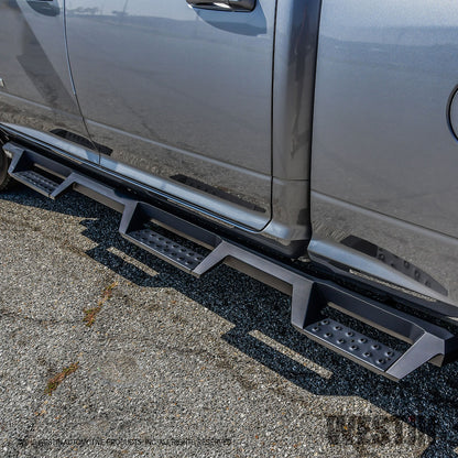 Westin HDX Drop Wheel-to-Wheel Nerf Steps 2019-2024 Ram 2500/3500 Crew Cab (6.5' Bed) Textured