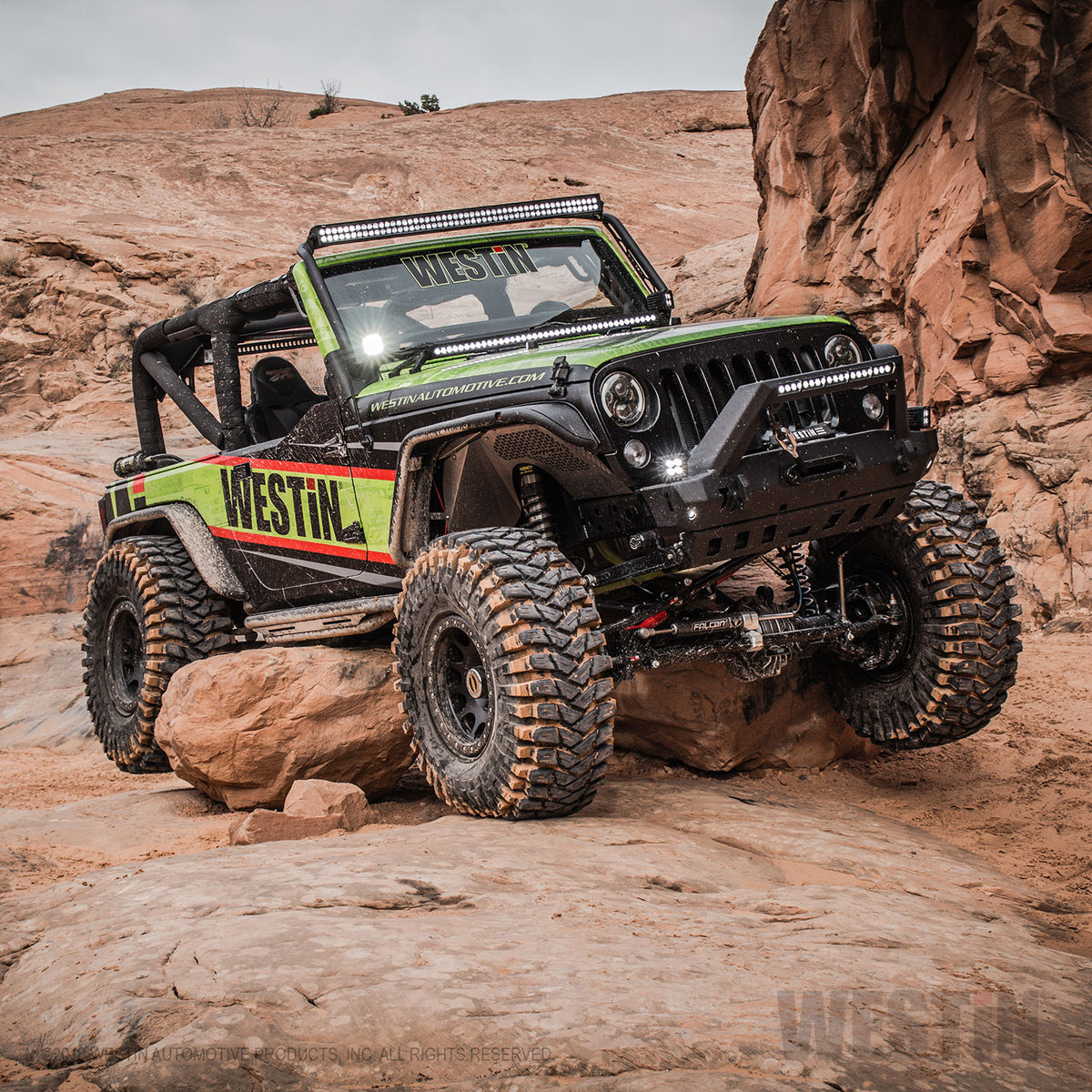 Westin Triple Tube Rock Rail Steps 2007-2018 Jeep Wrangler JK 2dr