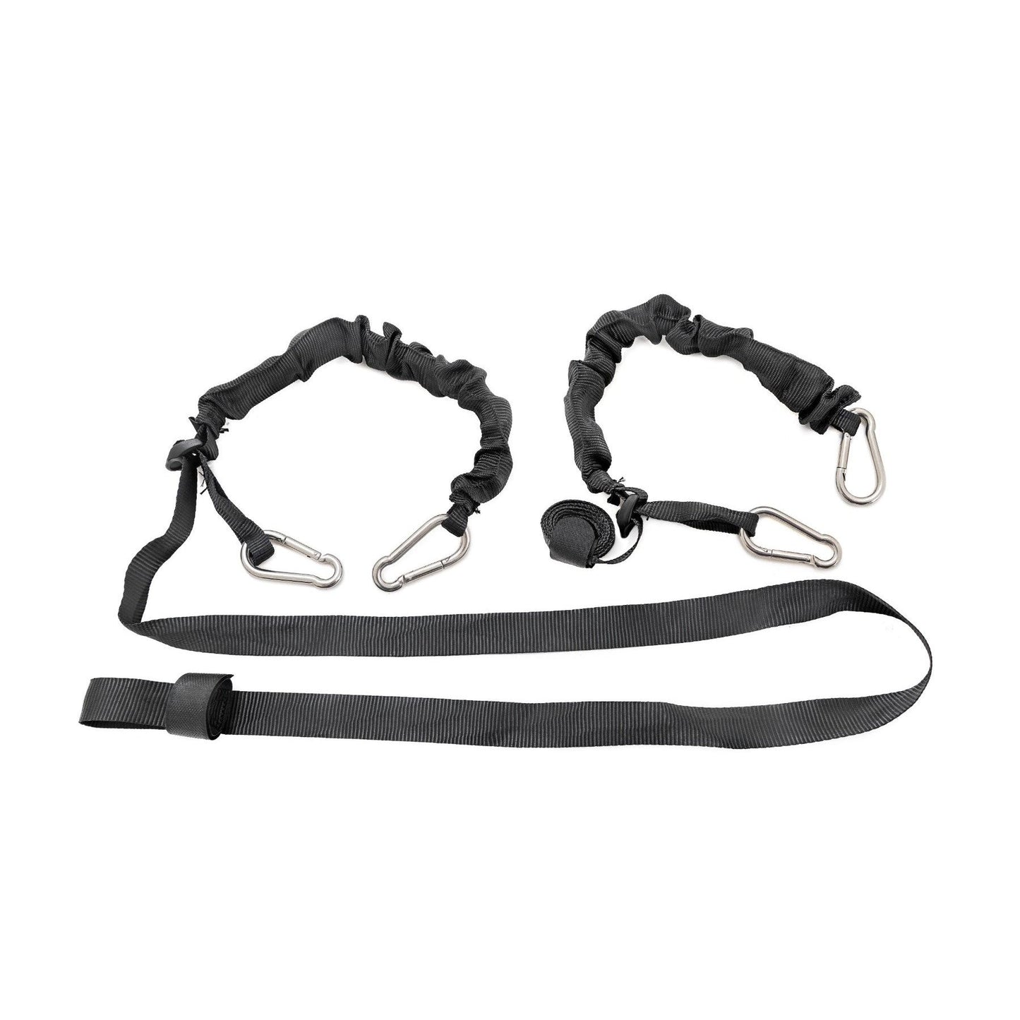 ROUGH COUNTRY Elastic Straps | Carabiner Ends | 1" X 6' | Pair | 117701A