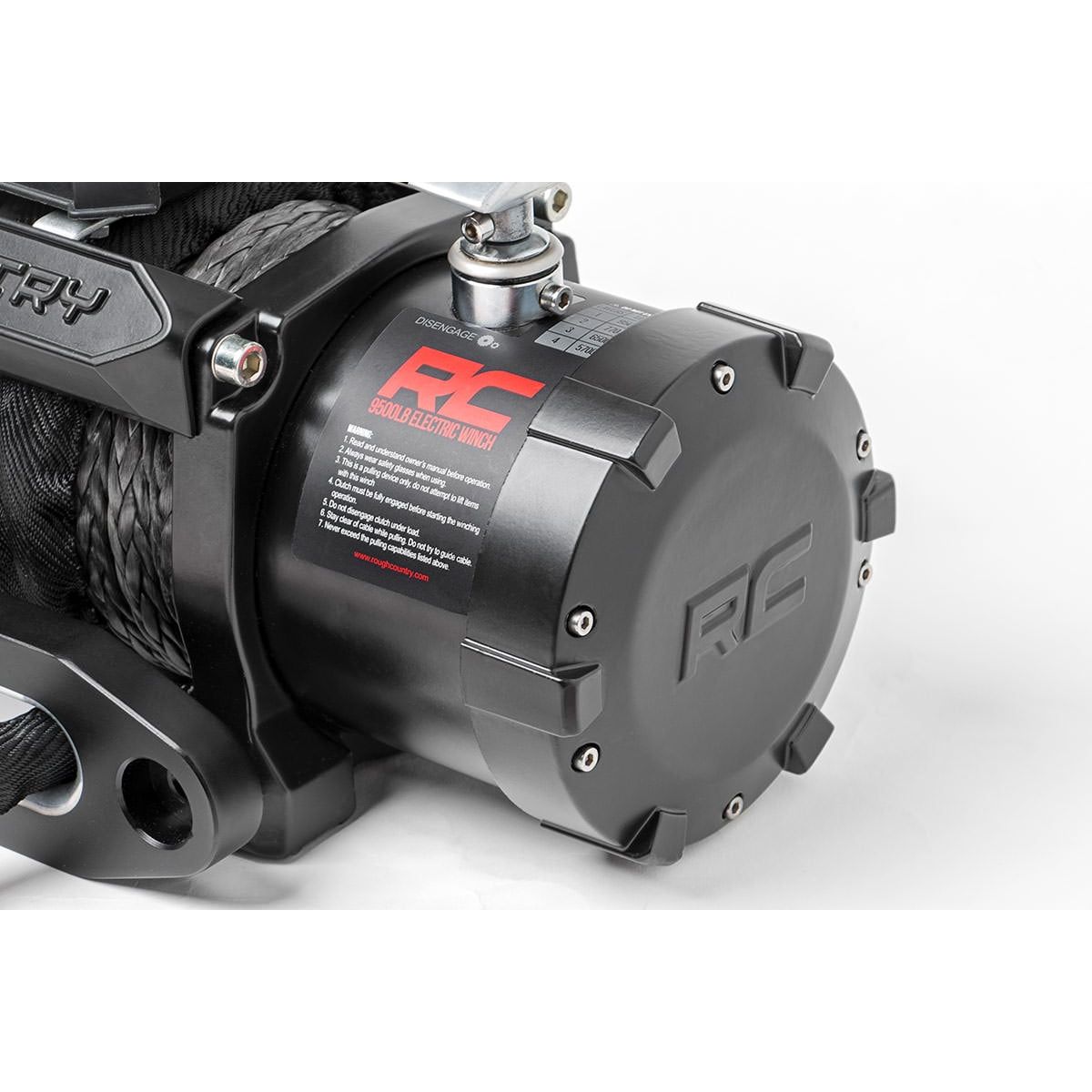 ROUGH COUNTRY 12000-Lb Pro Series Winch | Steel Cable | PRO12000