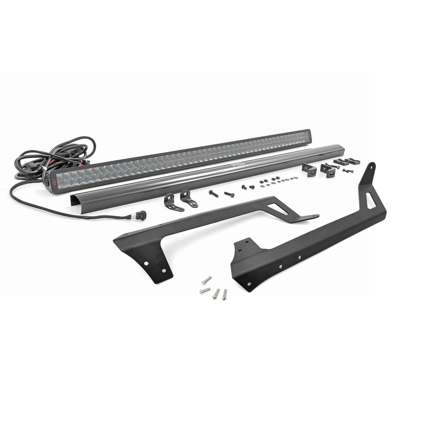 ROUGH COUNTRY LED Light Kit | Windshield | 50" Spectrum Dual Row | Jeep Wrangler JK/Wrangler Unlimited (07-18) | 80504