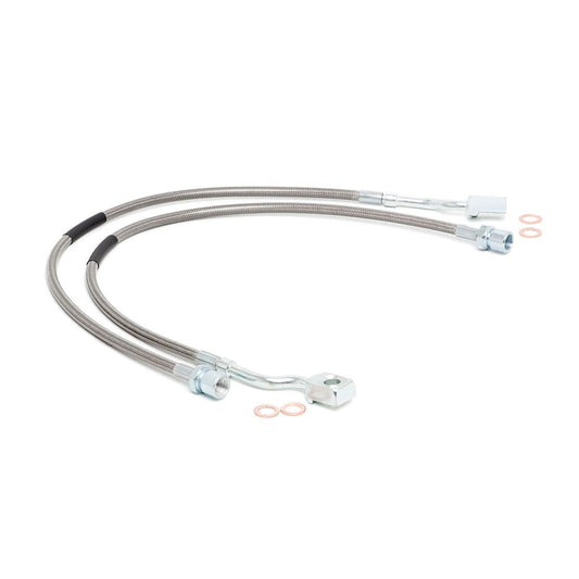 ROUGH COUNTRY Brakes Lines | Front | Chevy/GMC 1500/1500 SUV/2500HD/3500HD (07-19 & Classic) | 89370