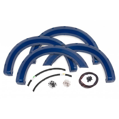 ROUGH COUNTRY | Pocket Fender Flares  E9 Argon Blue  Ford F-250/F-350 Super Duty (23-26) | F-F20231-E9