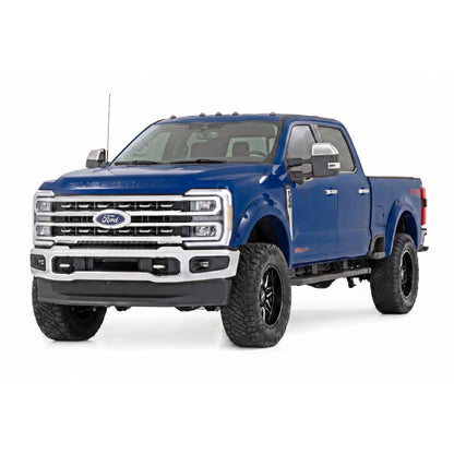 ROUGH COUNTRY | Pocket Fender Flares  E9 Argon Blue  Ford F-250/F-350 Super Duty (23-26) | F-F20231-E9