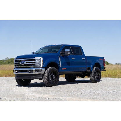 ROUGH COUNTRY | Pocket Fender Flares  E9 Argon Blue  Ford F-250/F-350 Super Duty (23-26) | F-F20231-E9