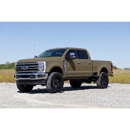 ROUGH COUNTRY | Pocket Fender Flares  T9 Marsh Gray  Ford F-250/F-350 Super Duty (23-26) | F-F20231-T9