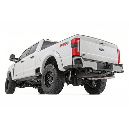 ROUGH COUNTRY | Pocket Fender Flares  Z1 Oxford White  Ford F-250/F-350 Super Duty (23-26) | F-F20231-Z1