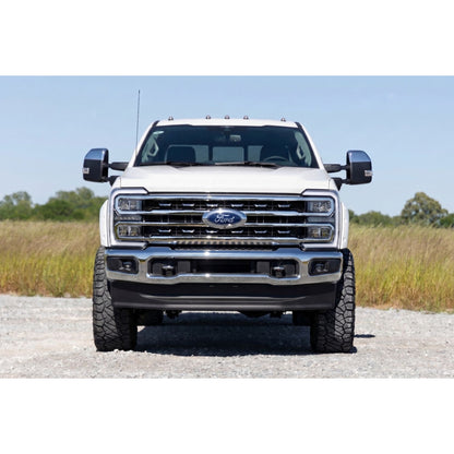ROUGH COUNTRY | Pocket Fender Flares  Z1 Oxford White  Ford F-250/F-350 Super Duty (23-26) | F-F20231-Z1