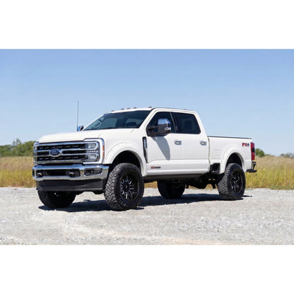 ROUGH COUNTRY | Pocket Fender Flares  Z1 Oxford White  Ford F-250/F-350 Super Duty (23-26) | F-F20231-Z1