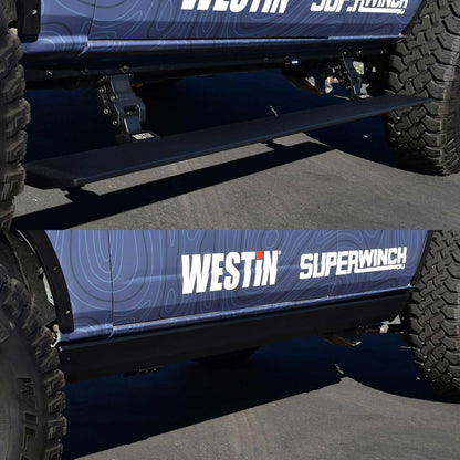 Westin Pro-e Electric Running Boards 2021-2024 Ford Bronco 4dr
