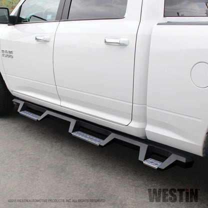 Westin HDX Stainless Drop Wheel-to-Wheel Nerf Steps 2009-2018 Ram 1500 Crew Cab 6.5' Bed