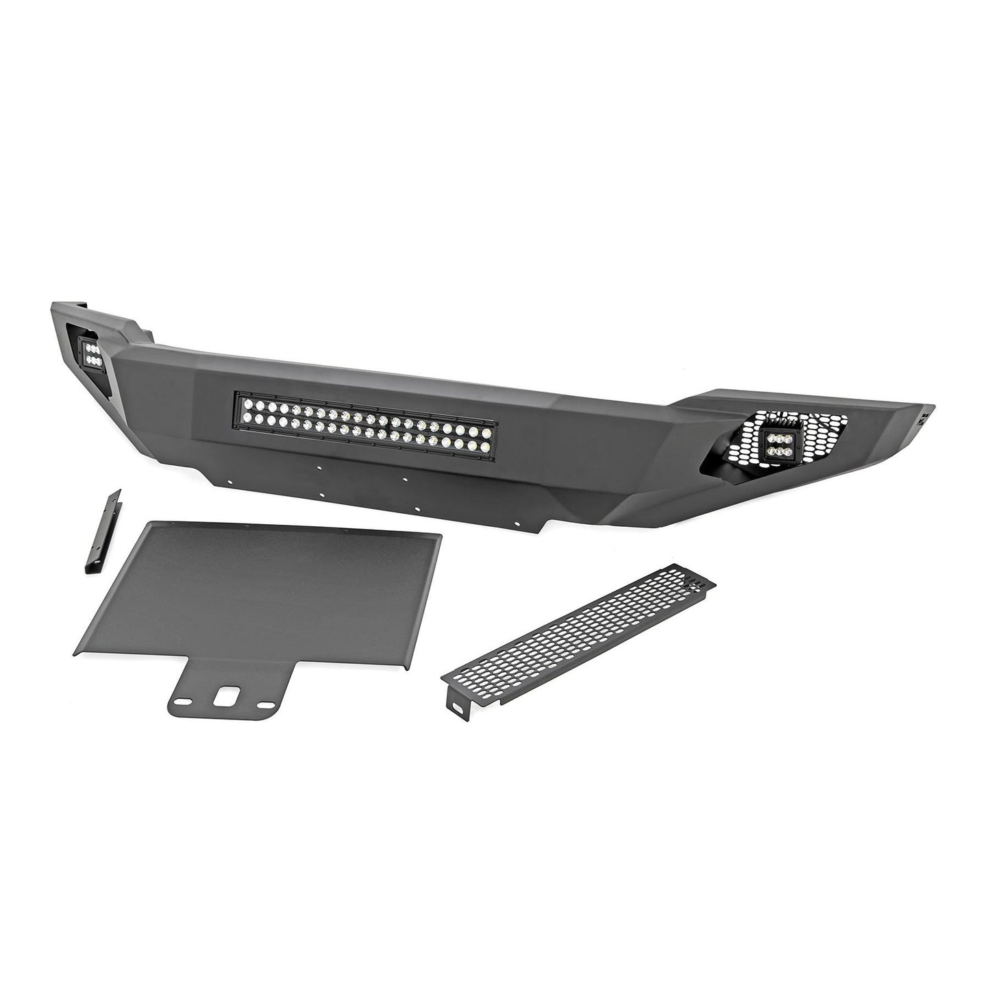ROUGH COUNTRY Front Bumper | High Clearance | Skid Plate | Ford F-150 2WD/4WD (2018-2020) | 10756A