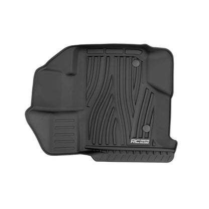 ROUGH COUNTRY Flex-Fit Floor Mats | Front | Ford F-150 (15-25)/F-150 Lightning (22-25)/Raptor (17-25)  | FF-5151