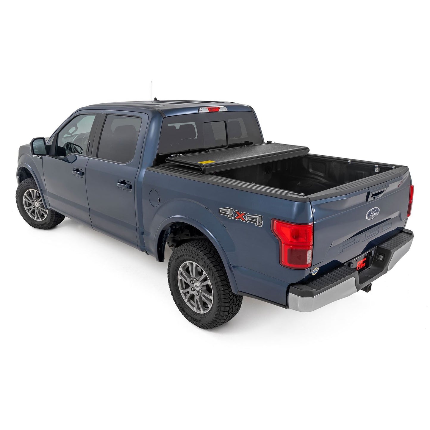 ROUGH COUNTRY Hard Low Profile Bed Cover | 5'7" Bed | Ford F-150 (21-25)/F-150 Lightning (22-25)  | 47221550B