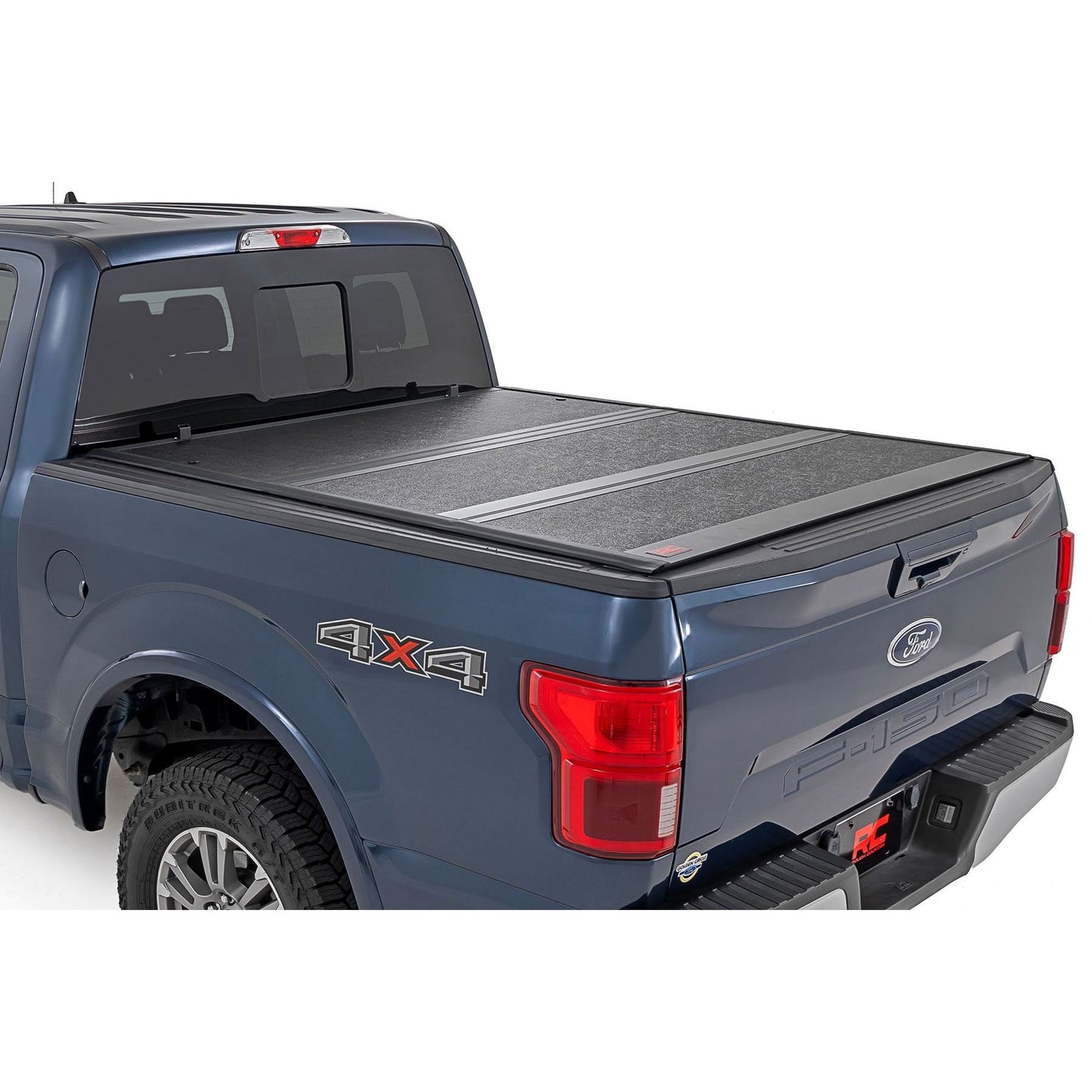 ROUGH COUNTRY Hard Low Profile Bed Cover | 5'7" Bed | Ford F-150 (21-25)/F-150 Lightning (22-25)  | 47221550B