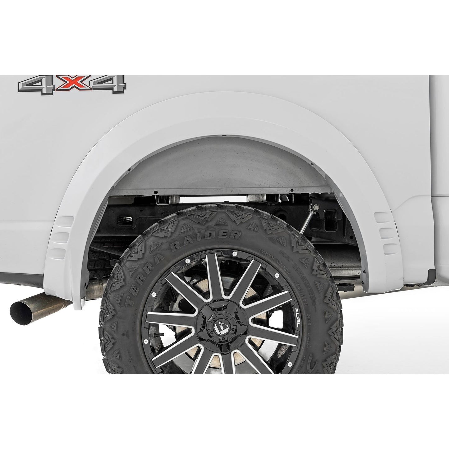 ROUGH COUNTRY Fender Flares | SF1 | M7 Carbonized Gray | Ford F-150 2WD/4WD (2021-2025) | F-F320210A-M7