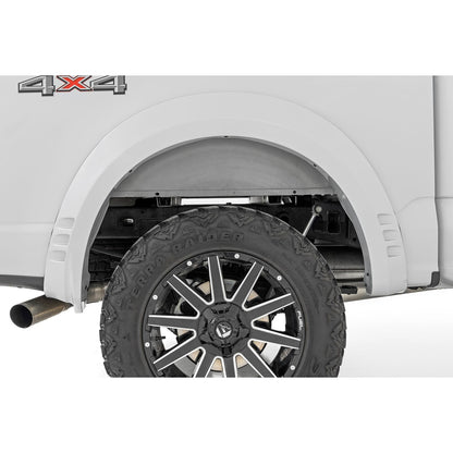 ROUGH COUNTRY Fender Flares | SF1 | M7 Carbonized Gray | Ford F-150 2WD/4WD (2021-2025) | F-F320210A-M7