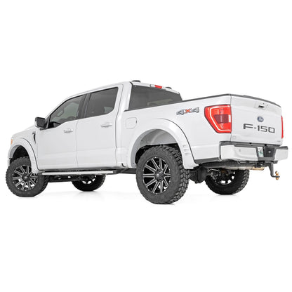 ROUGH COUNTRY Fender Flares | SF1 | Gloss Black | Ford F-150 2WD/4WD (2021-2025) | F-F320210A-RCGB