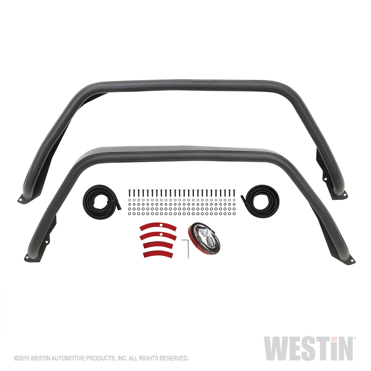 Westin Tube Fenders - Rear 2020-2024 Jeep Gladiator