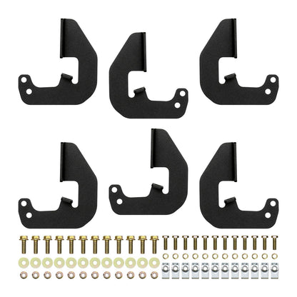 Westin Outlaw Drop Nerf Steps 2014-2018 Chevy/GMC Silverado/Sierra 1500 Crew Cab (Rocker Mount)