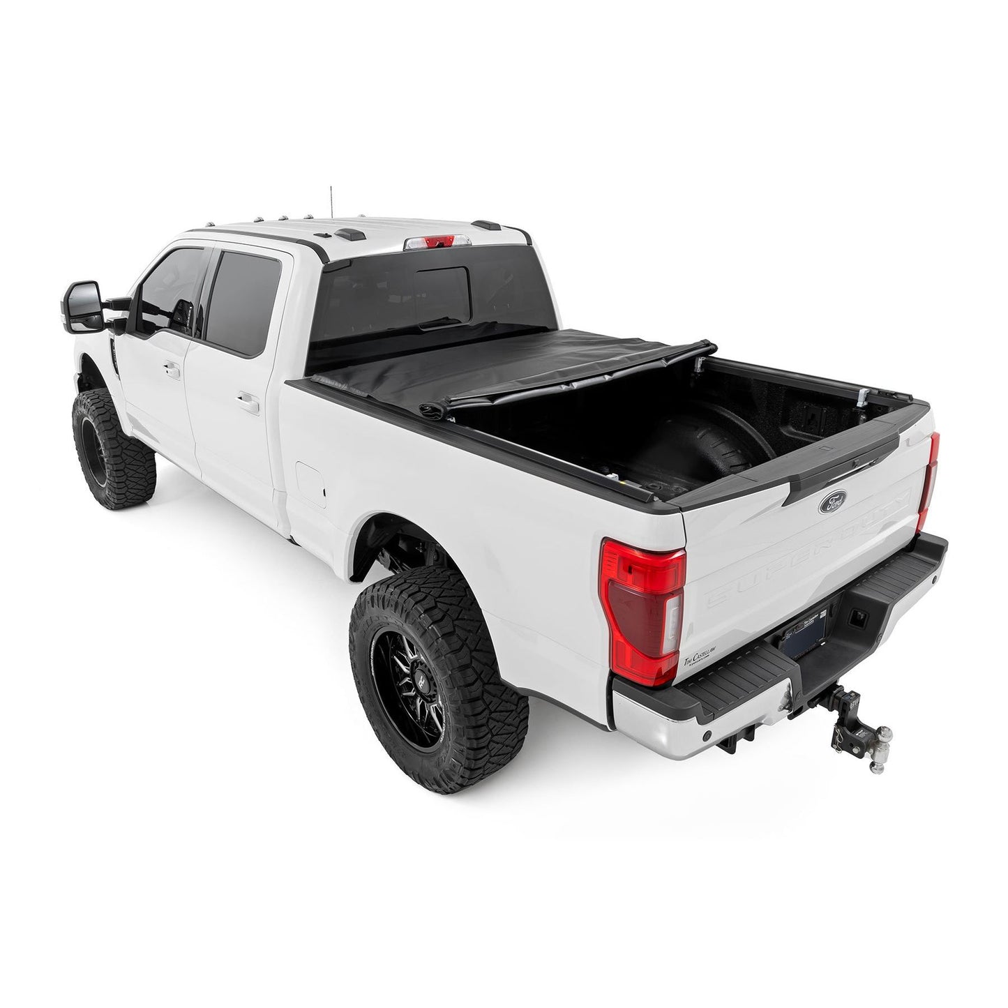 ROUGH COUNTRY Soft Roll Up Bed Cover | 6'10" Bed | Ford F-250/F-350 Super Duty (17-26) | 42517650