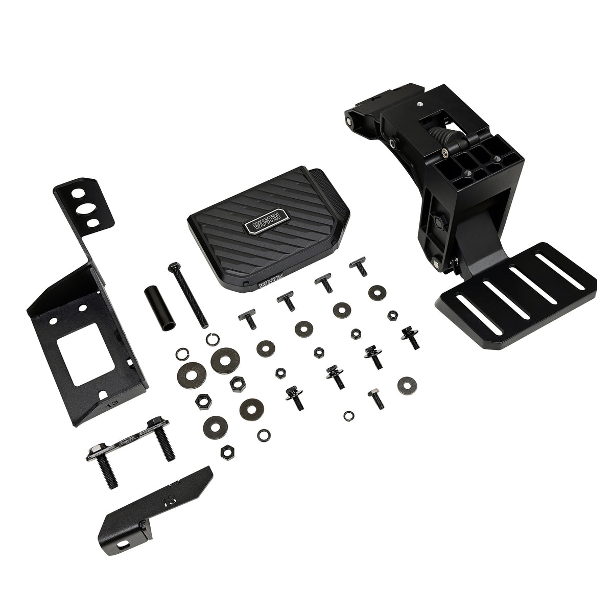 Westin Manual Retractable Bed Step 2020-2026 Jeep Gladiator (Small Pad Mounted on Passenger Side)
