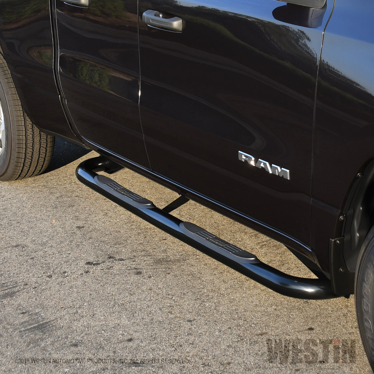Westin E-Series 3 Nerf Steps 2019-2024 Ram 1500 Crew Cab