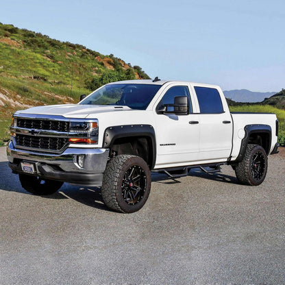 Westin Outlaw Drop Nerf Steps 2014-2018 Chevy/GMC Silverado/Sierra 1500 Crew Cab (Rocker Mount)