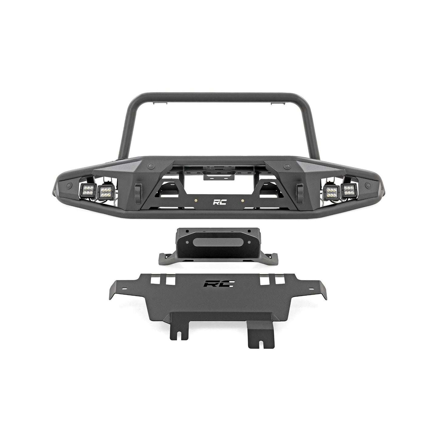 ROUGH COUNTRY Front Bumper | Tubular | Ford Bronco 4WD (2021-2025) | 51205