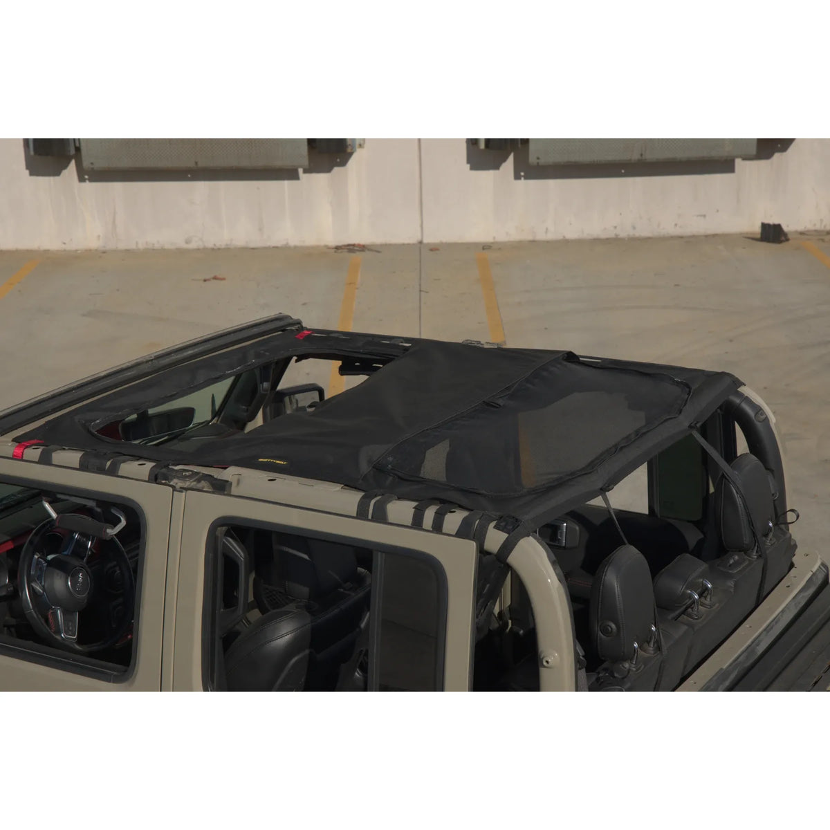 Extended Shade Top w/ Skylights – Black Diamond/Mesh (20+ JT) view 3