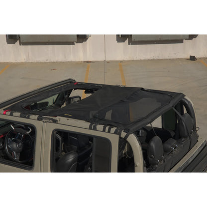 Extended Shade Top w/ Skylights – Black Diamond/Mesh (20+ JT) view 3