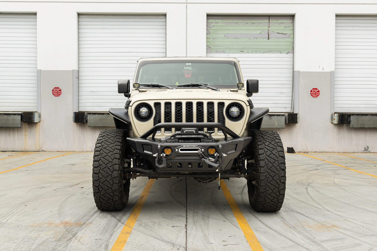XRC Gen 3 Front Bumper – Textured Black (07+ JK/JL/JT) view 3