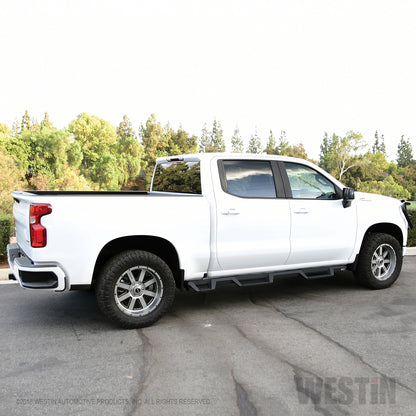 Westin HDX Drop Wheel-to-Wheel Nerf Steps 2019-2024 Chevy/GMC Silverado/Sierra 1500 Crew Cab