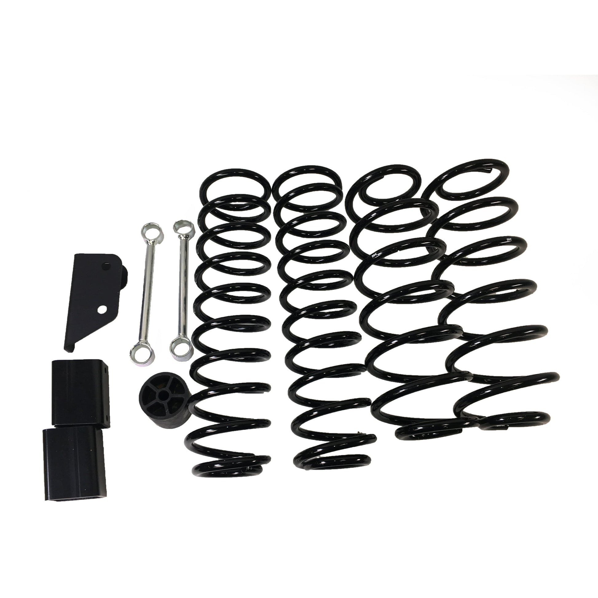 ZONE OFFROAD |  SPRING KIT 3-4" JL 18-23 (NO SHOCKS) J1320 components including springs and hardware.