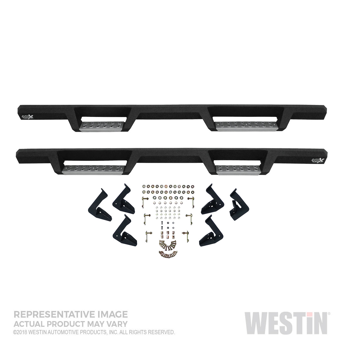 Westin HDX Stainless Drop Nerf Steps 2015-2024 Ford F-150 SuperCab