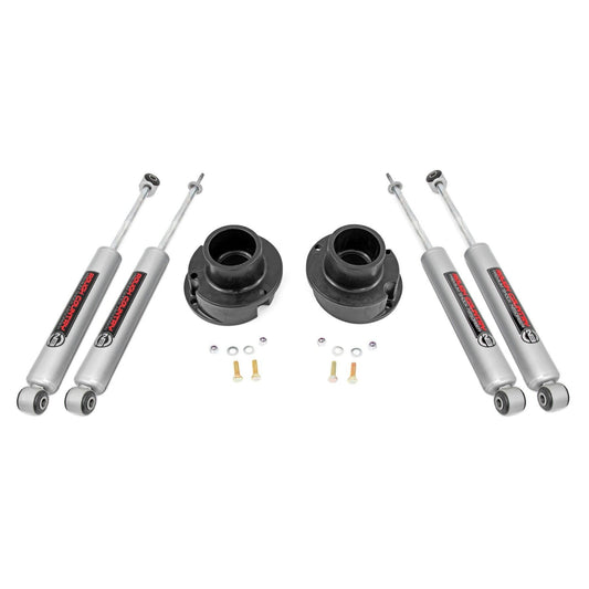 ROUGH COUNTRY 2.5 Inch Leveling Kit | RR Leaf | N3 | Ram 2500 (14-26)/3500 (13-26)  | 37730A