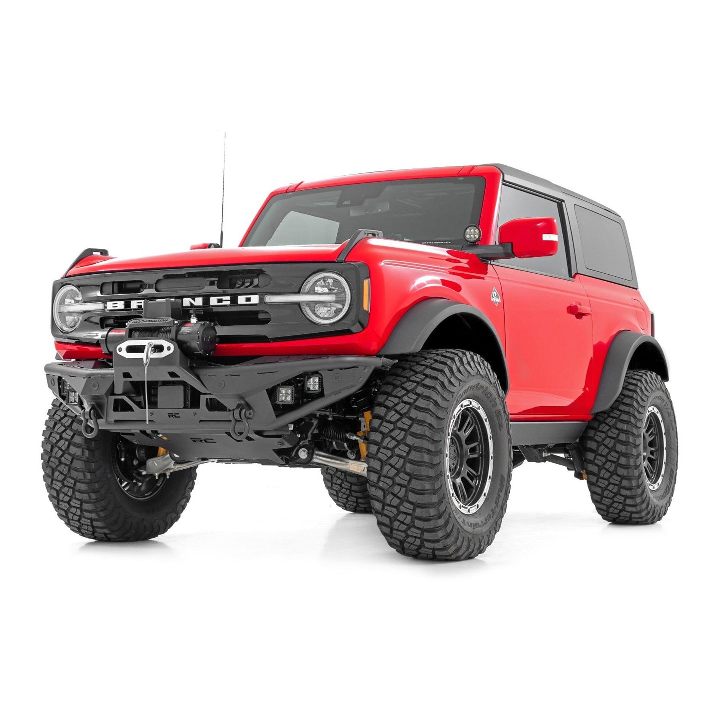 ROUGH COUNTRY Power Running Boards | Dual Electric Motor | 2 Door | Ford Bronco (2 Door) (21-25) | PSR51230