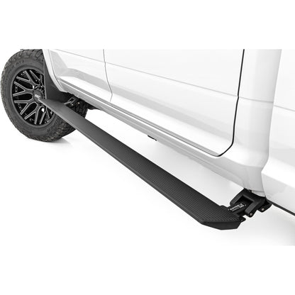 ROUGH COUNTRY Power Running Boards | Dual Electric Motor | Crew Cab | Ram 2500 (11-26)/3500 (11-25)  | PSR9010